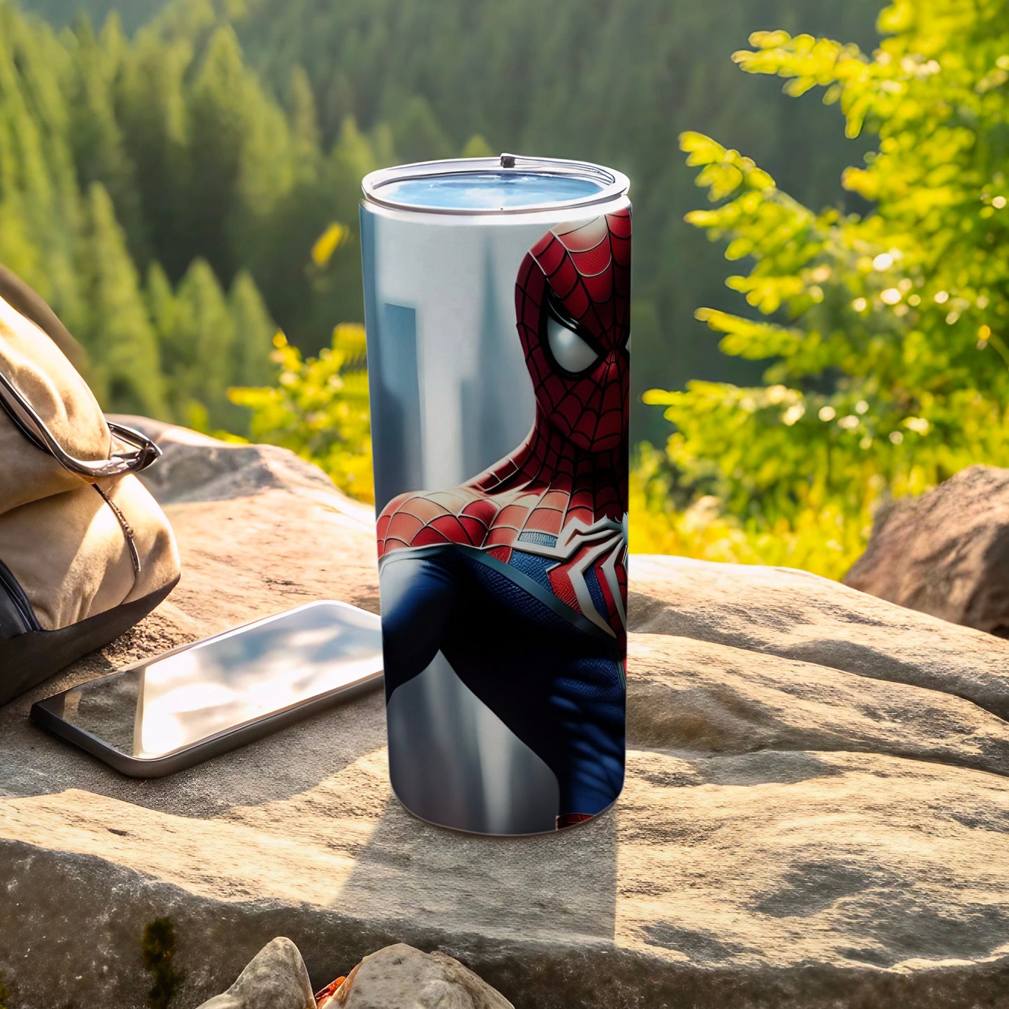 Spider-Man Themed Stainless Steel Tumbler Product