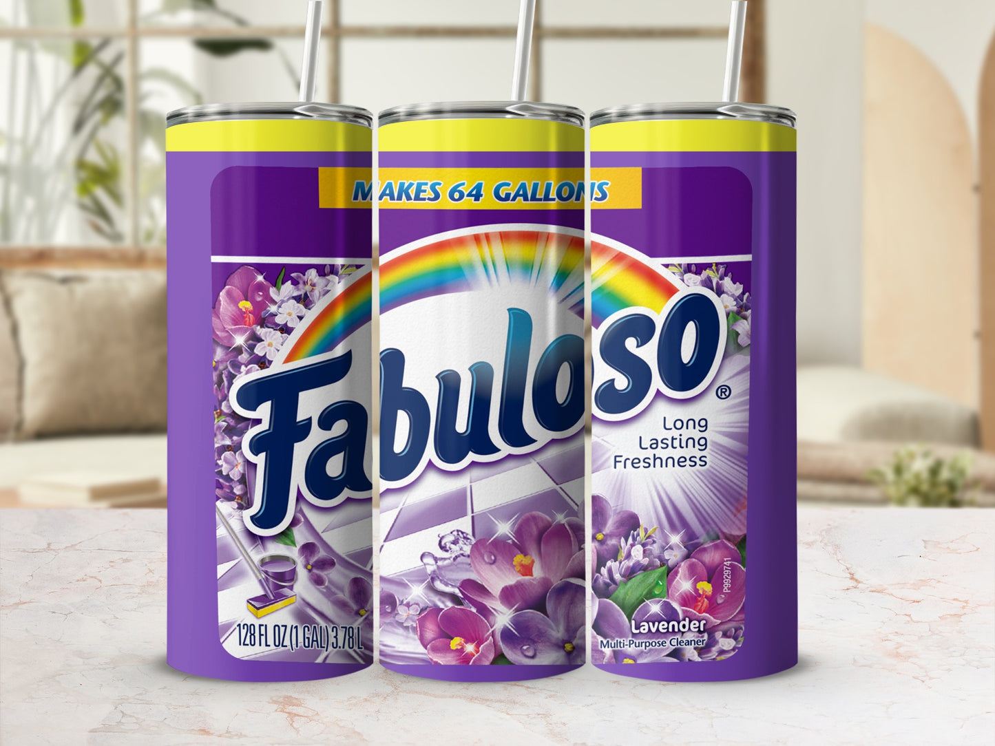 Fabuloso Lavender MAKES 64 GALLONS Freshness Tumbler product type