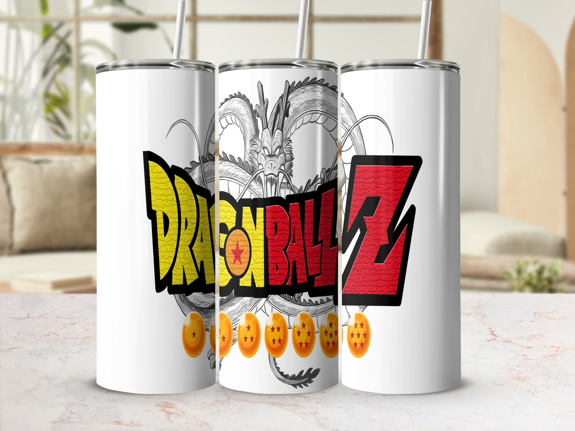Dragon Ball Z themed insulated tumbler drinking item