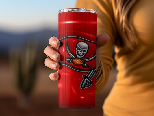 Tampa Bay Buccaneers Football Team Pirate Logo Tumblers