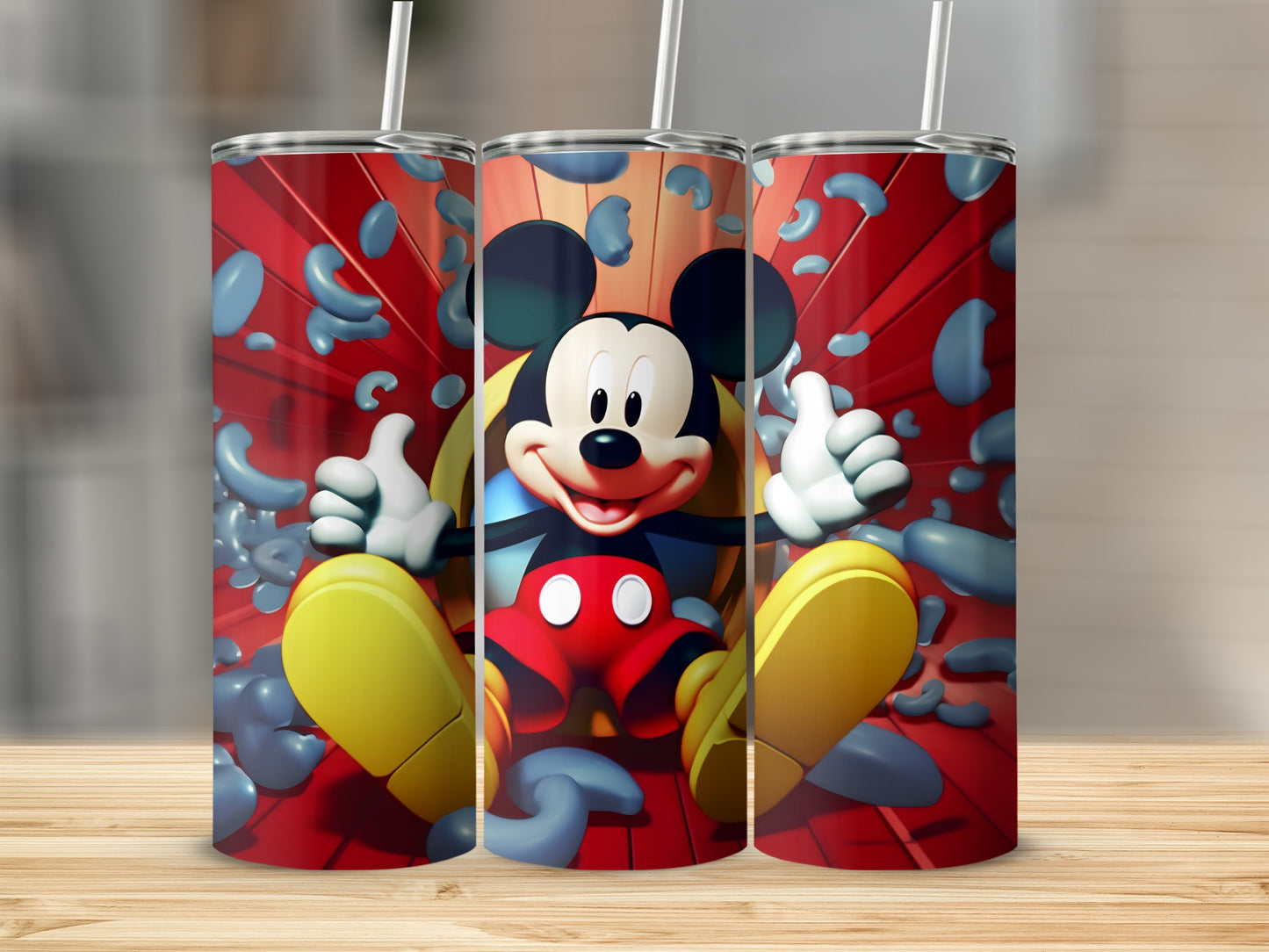 Mickey Mouse Splash Design Insulated Tumbler Product
