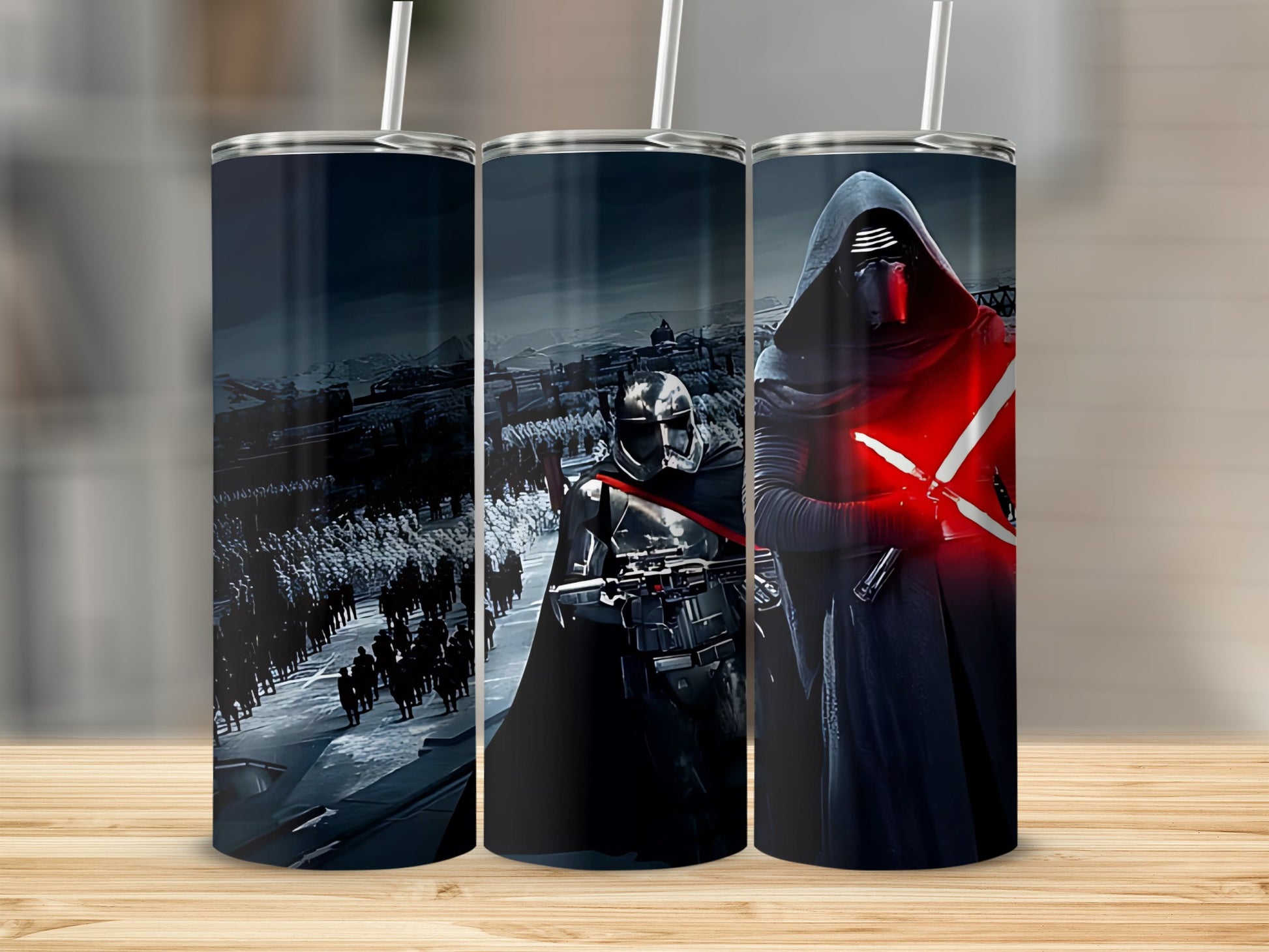 Supreme Leader Kylo Ren First Order Troops Scene Tumbler product type
