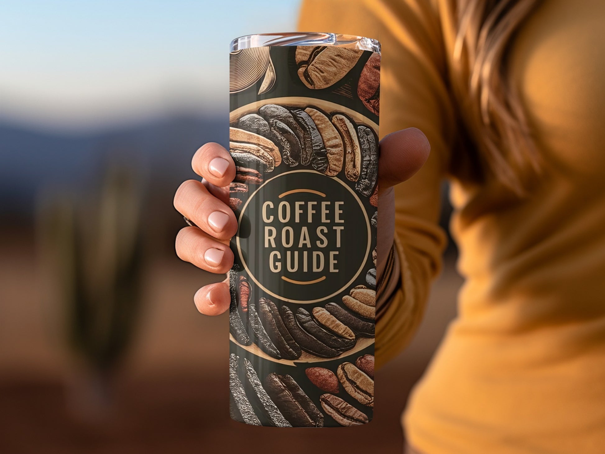Coffee Roast Guide Travel Tumbler 20 oz