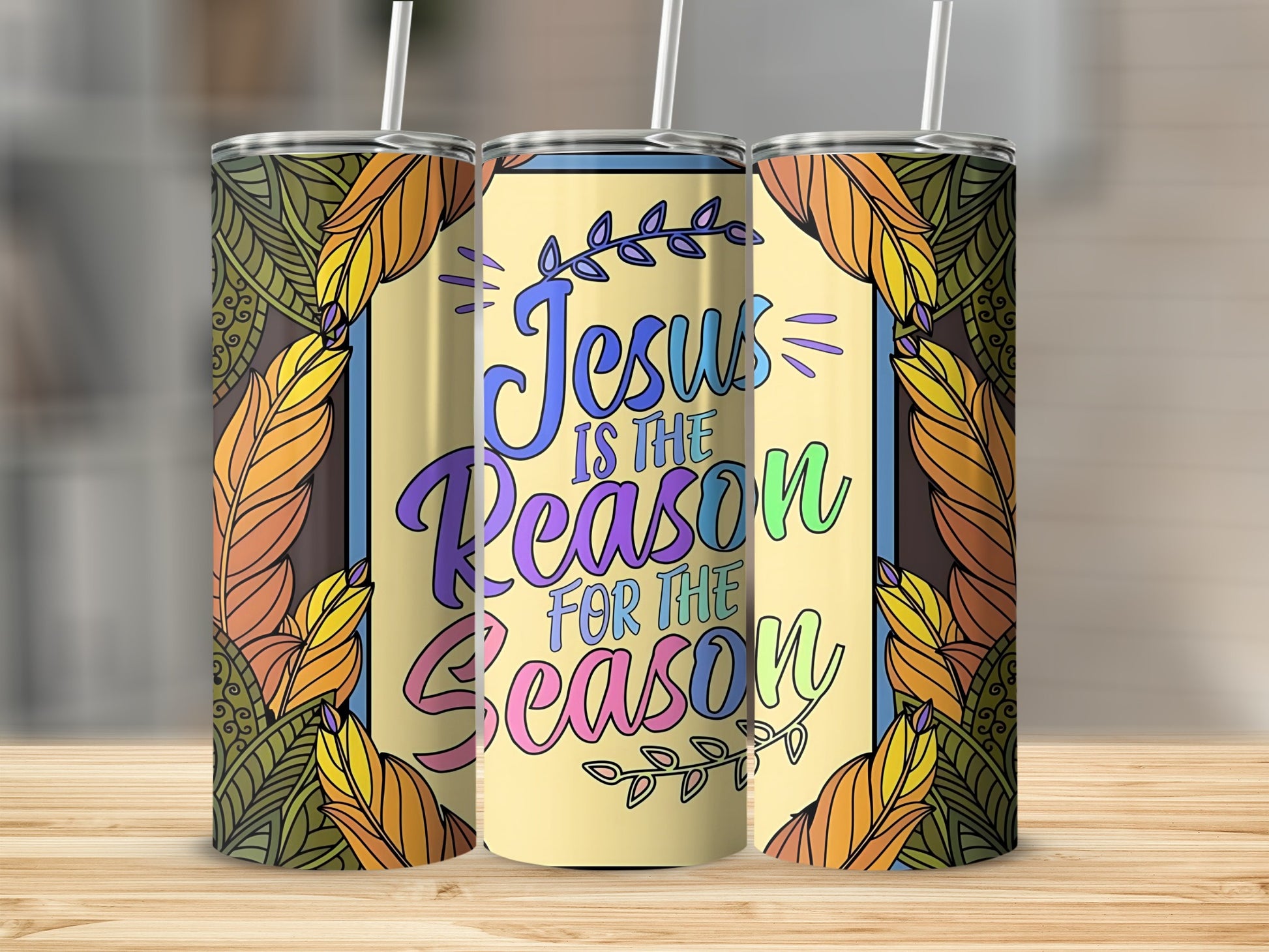 Jesus Is The Reason For The Season Inspirational Tumbler
