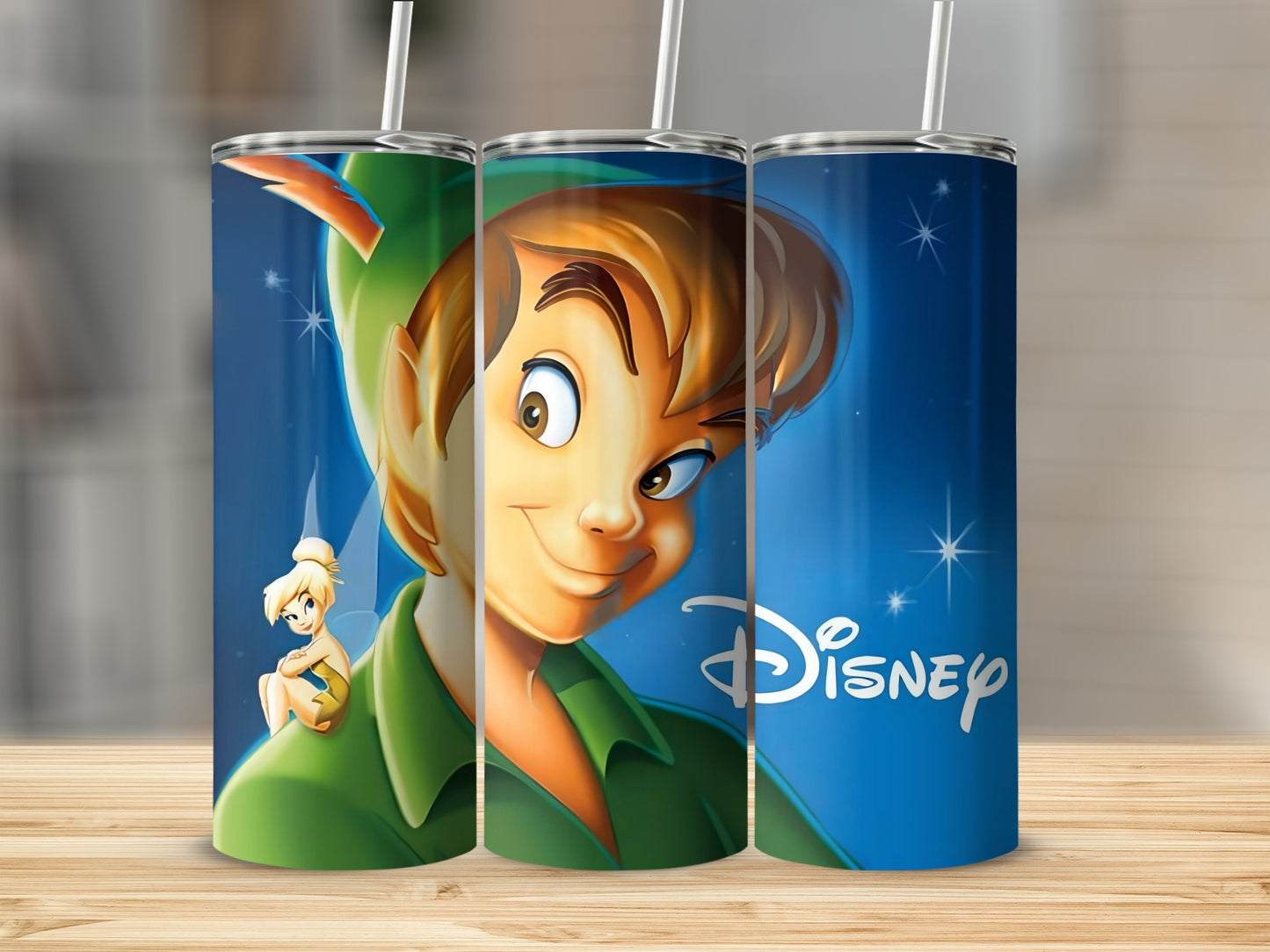 Disney Peter Pan and Tinker Bell Tumbler Cup