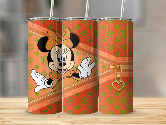 Minnie Mouse Designer Style Pattern Drinkware Accessory
