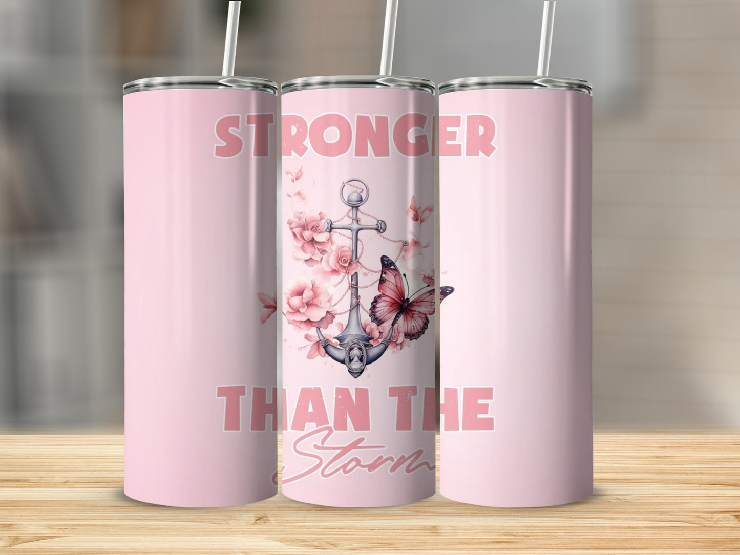 Stronger Than The Storm Butterfly Anchor product