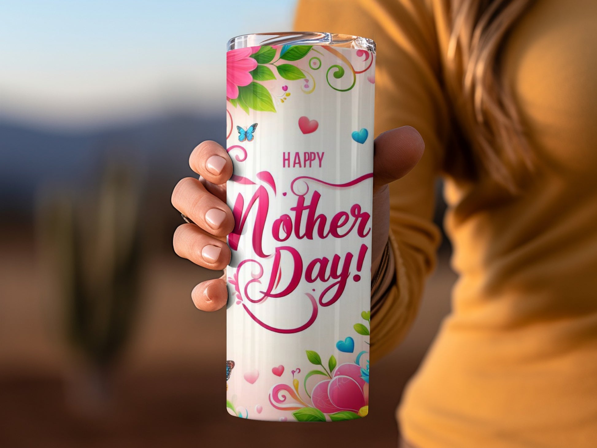 Vibrant Mother's Day Design Insulated Tumbler Product
