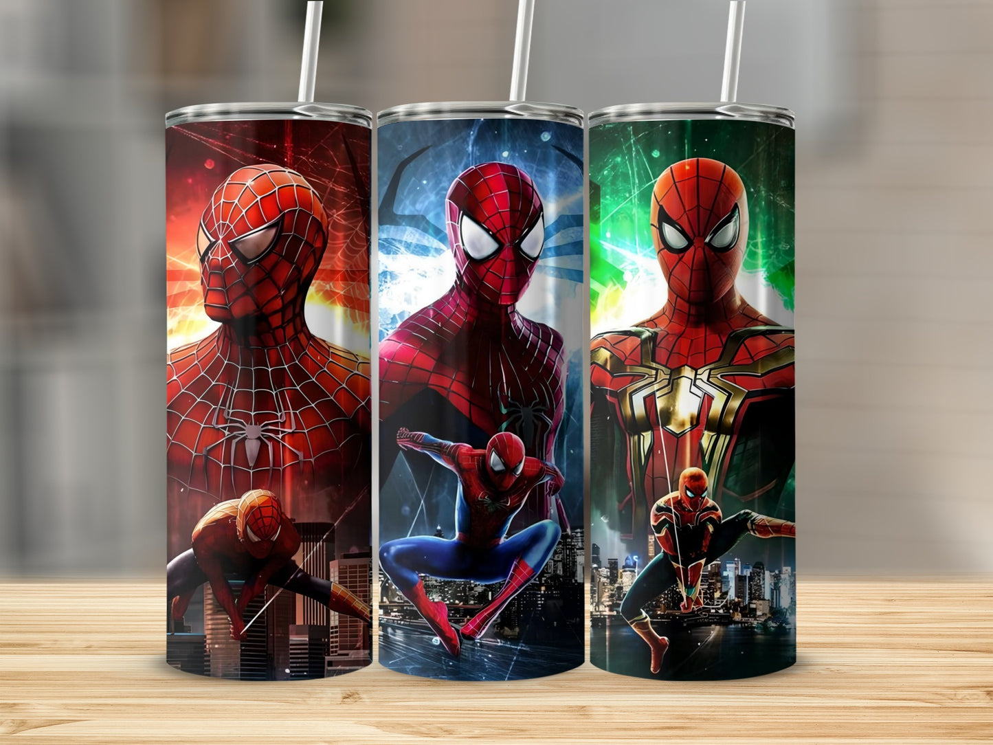Spider-Man Hero Design Stainless Steel Tumbler Product