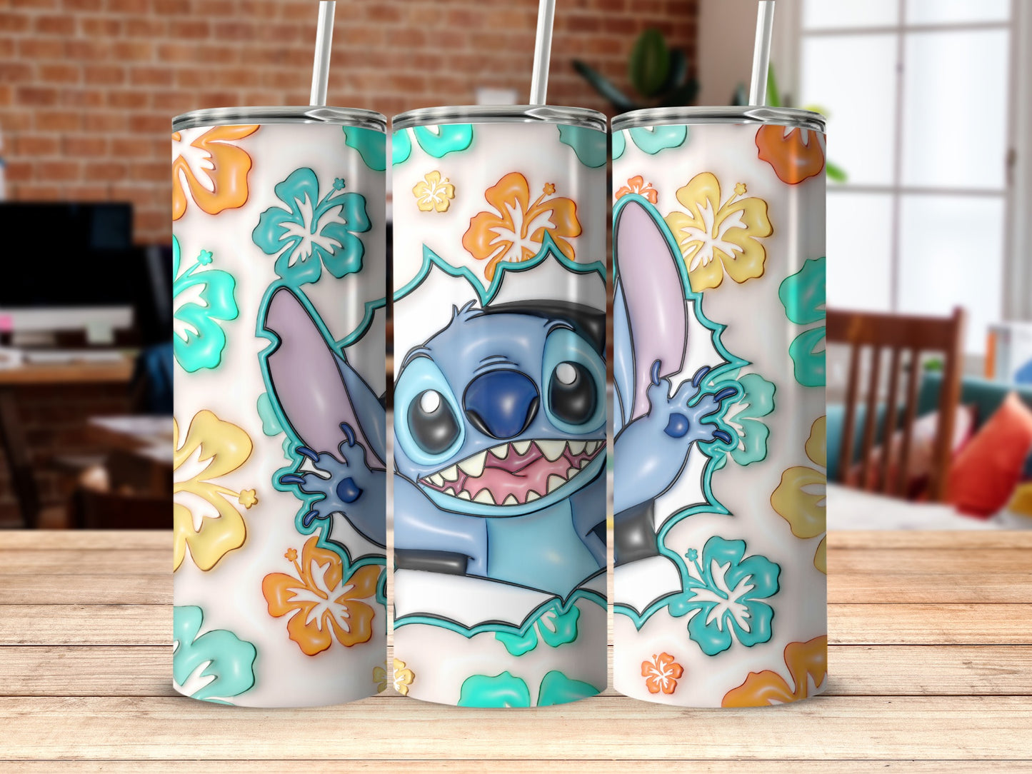 Colorful Cute Character Tumbler for Daily Use