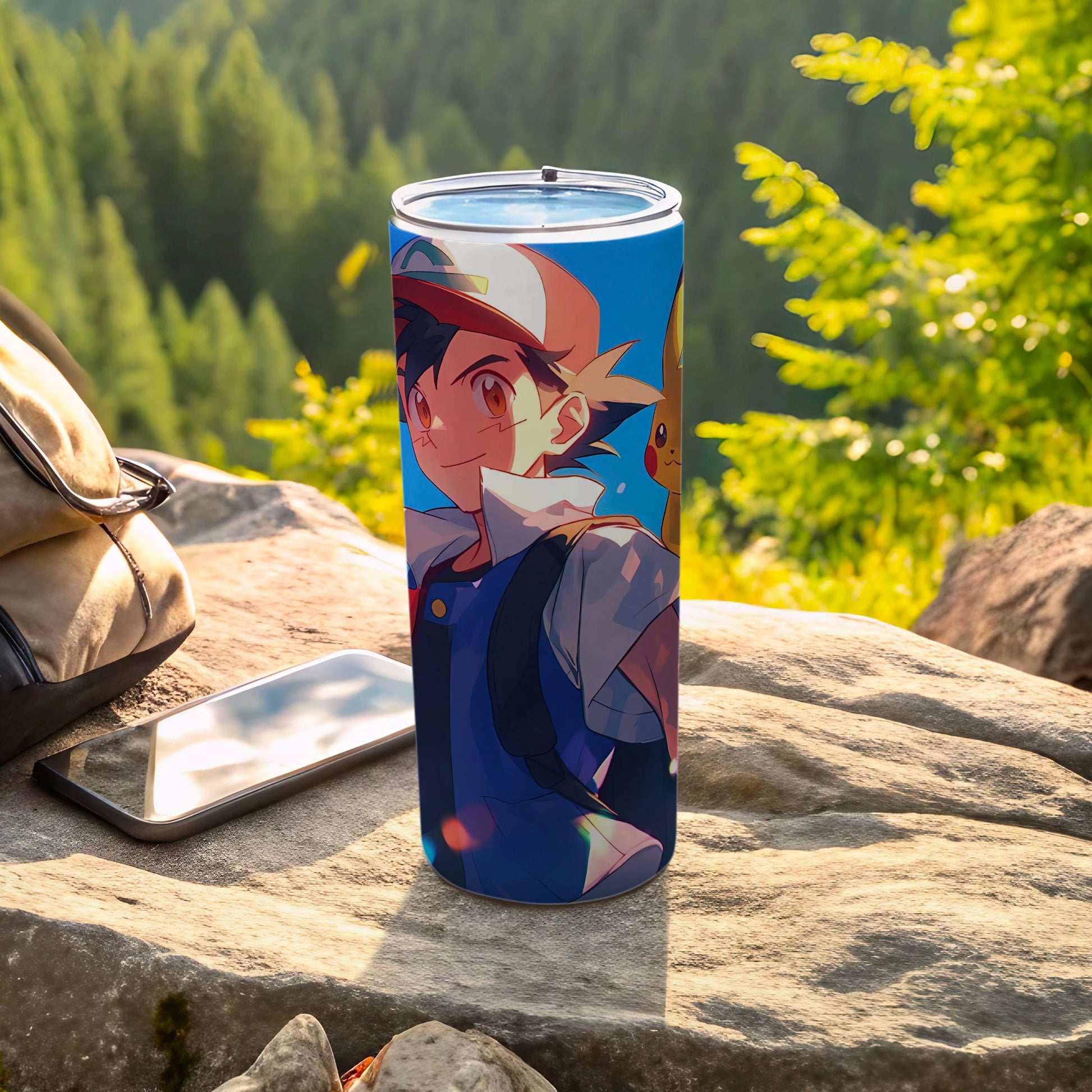 Anime Character Themed Outdoor Travel Tumbler