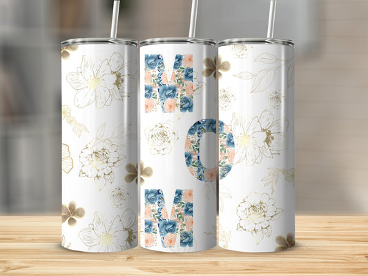 Floral and Botanical Decorative Design Insulated Tumbler