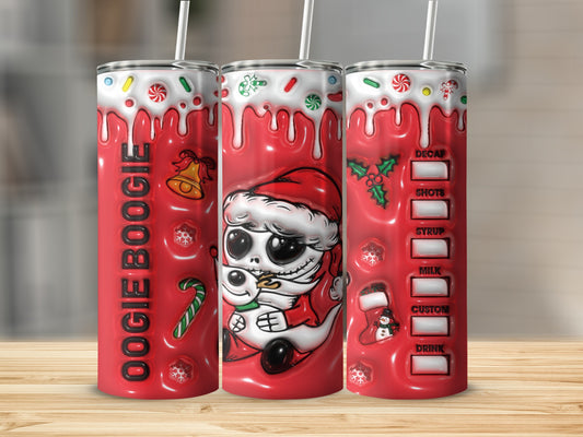 Oogie Boogie Christmas Stainless Steel Tumbler