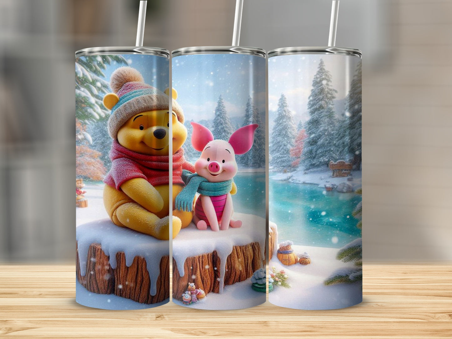 Winter Wonderland Friends Insulated Tumbler Product