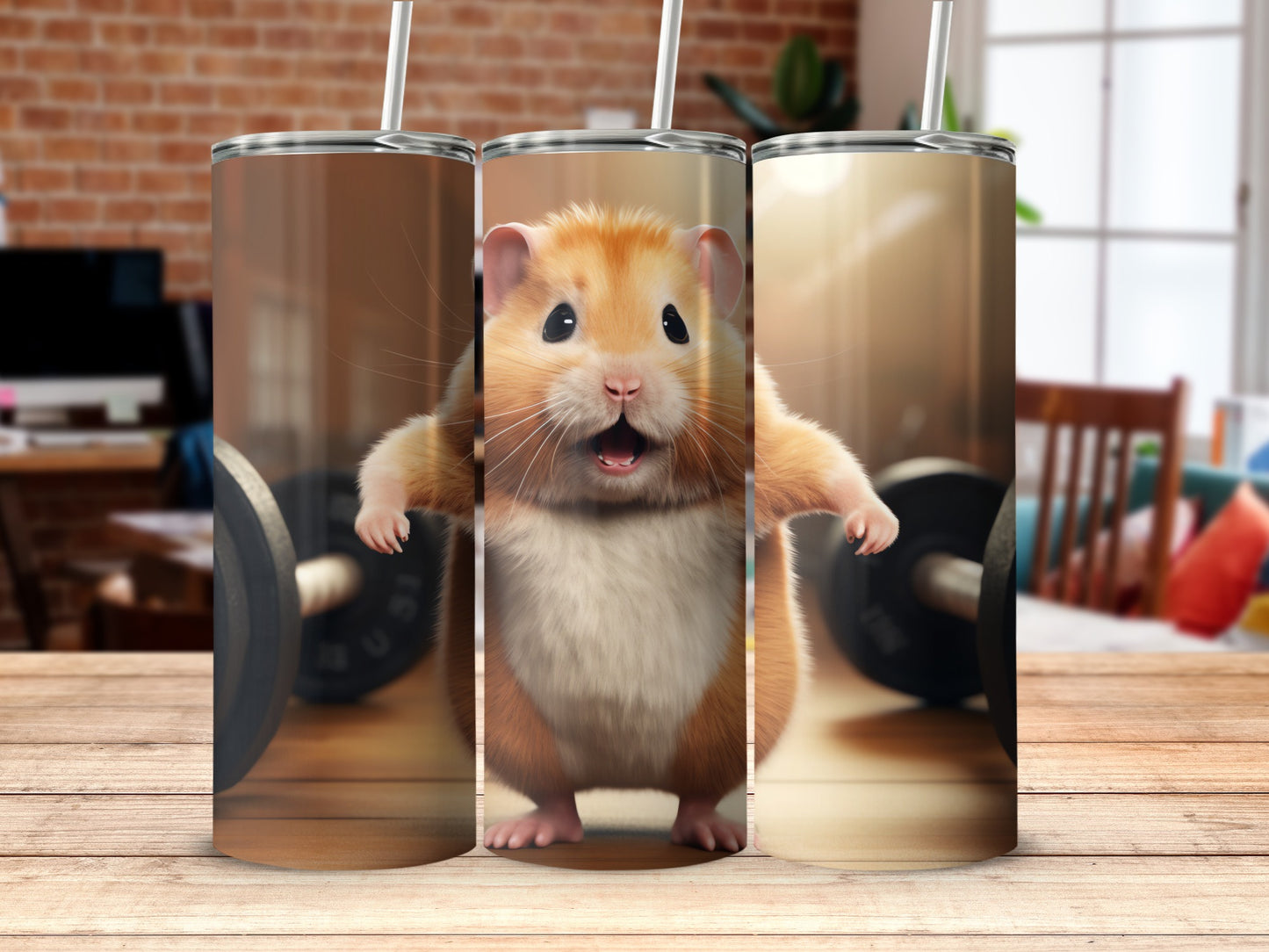Shocked Hamster Gym Workout Cute Animal product type
Hamster
Cute animal
Gym design
Workout theme
Funny pet
Rodent art
Dumbbell print
Weightlifting
Fitness humor
Surprised animal
Pet lover gift
Adorable critter
Animal graphic
Home fitness
Strength training
Unique design
Active lifestyle
Gym buddy
Exercise motif
Small animal