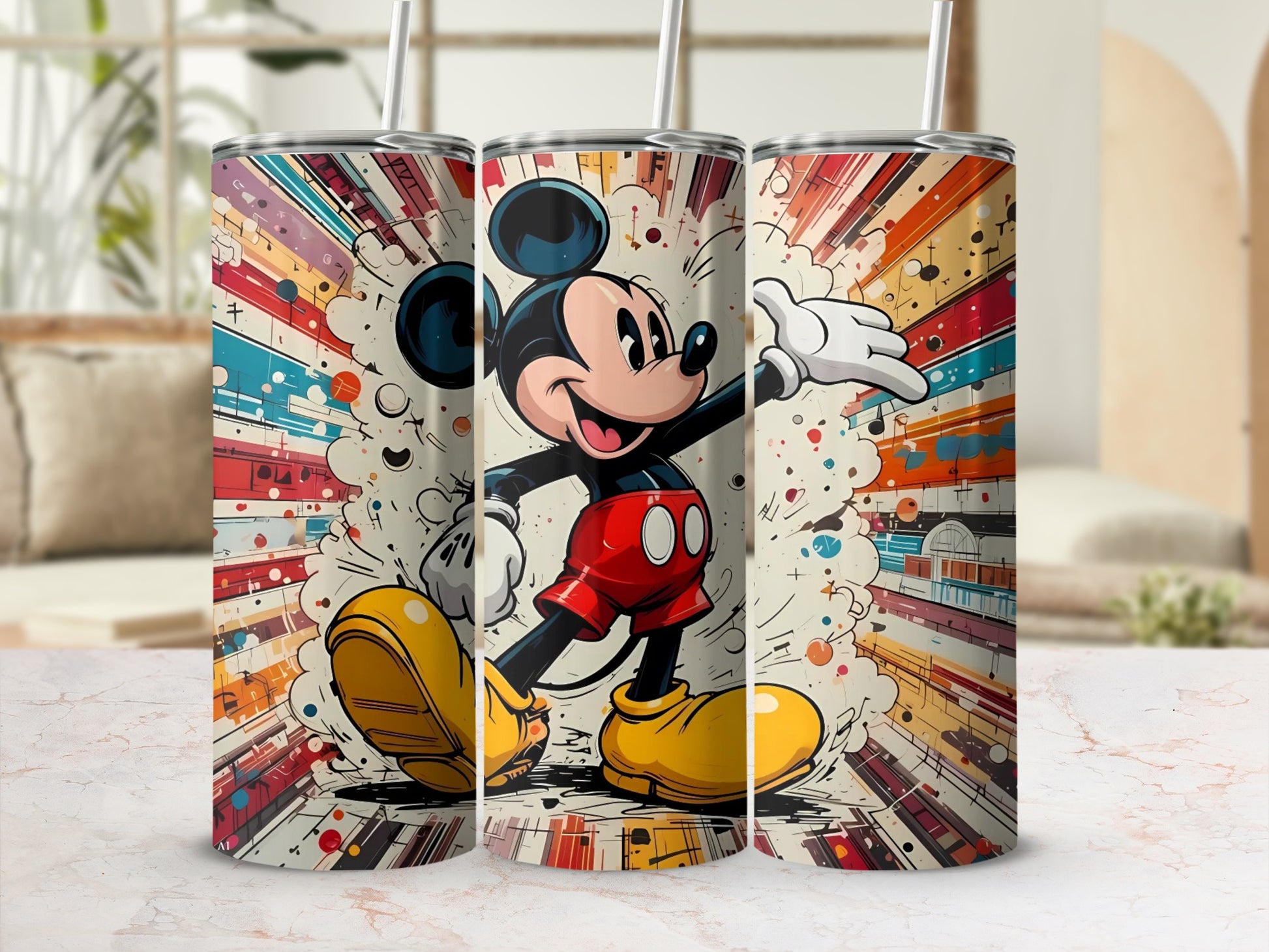 Colorful Cartoon Character Design Tumbler product
