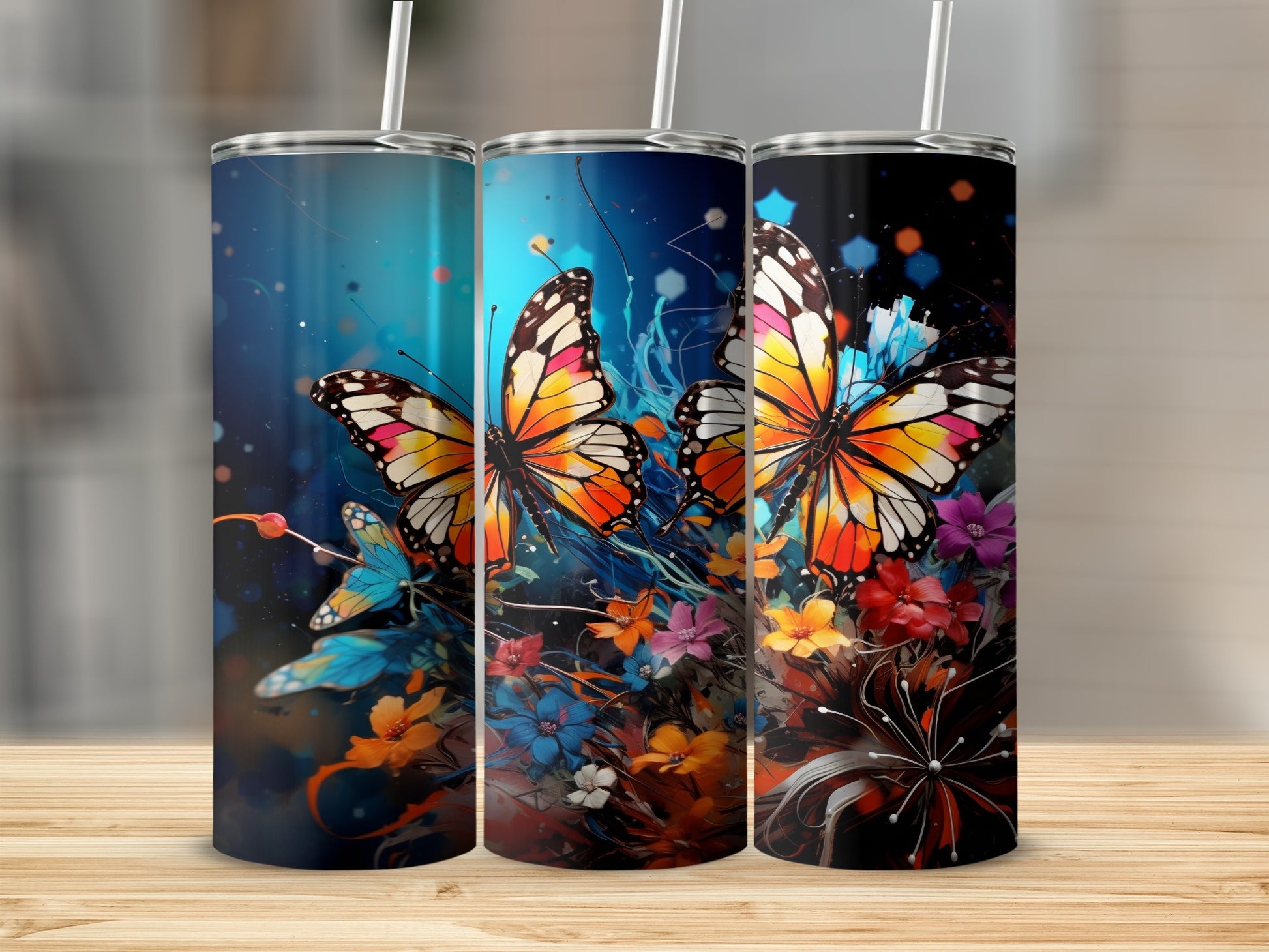 Vibrant Butterfly Floral Abstract Art Tumbler product type
Butterfly Tumbler
Floral Design
Vibrant Butterflies
Colorful Flowers
Abstract Art
Nature Inspired
Tumbler Art
Butterfly Garden
Flower Tumbler
Artistic Tumbler
Butterfly Print
Gradient Background
Bright Colors
Drinkware
Gift Idea
Unique Design
Butterfly Lover
Floral Pattern
Summer Tumbler
Beautiful Butterfly