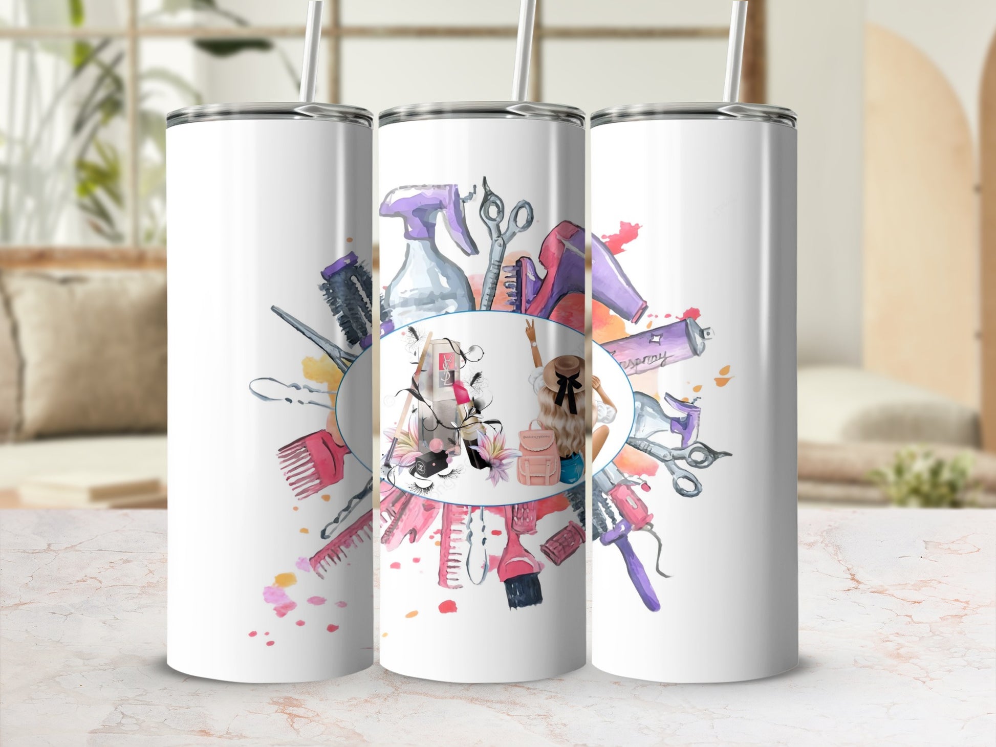 Stylish Hair Salon Accessories Insulated Tumbler