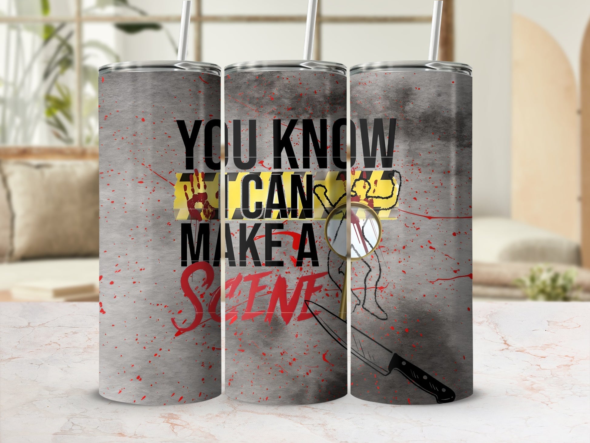 You Know I Can Make A Scene Travel Tumbler