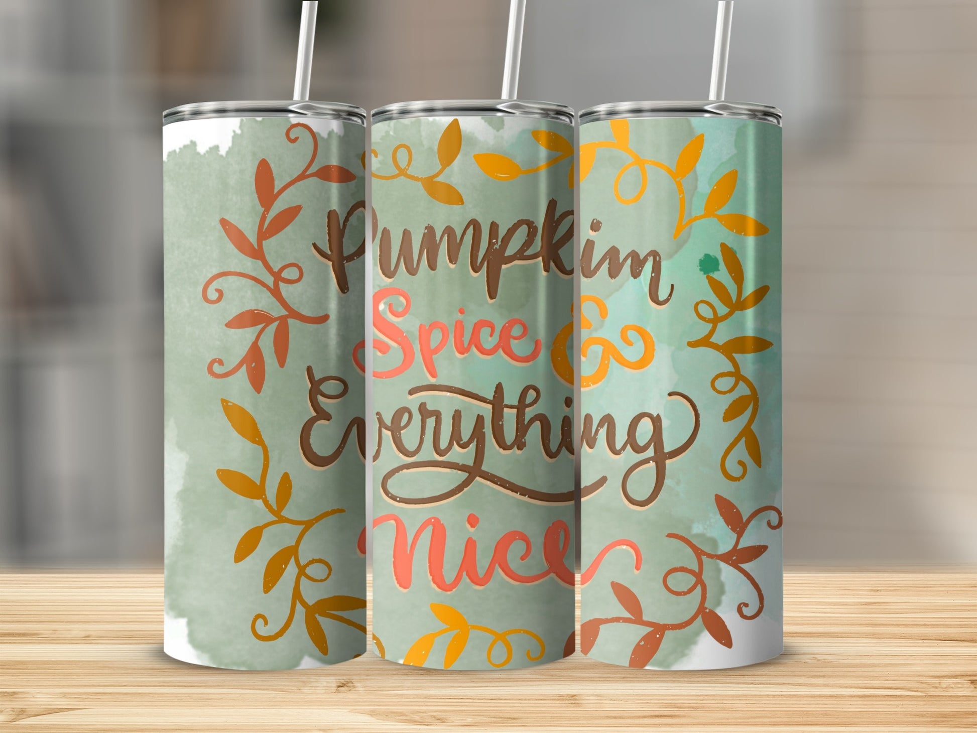 Pumpkin Spice and Everything Nice Tumbler