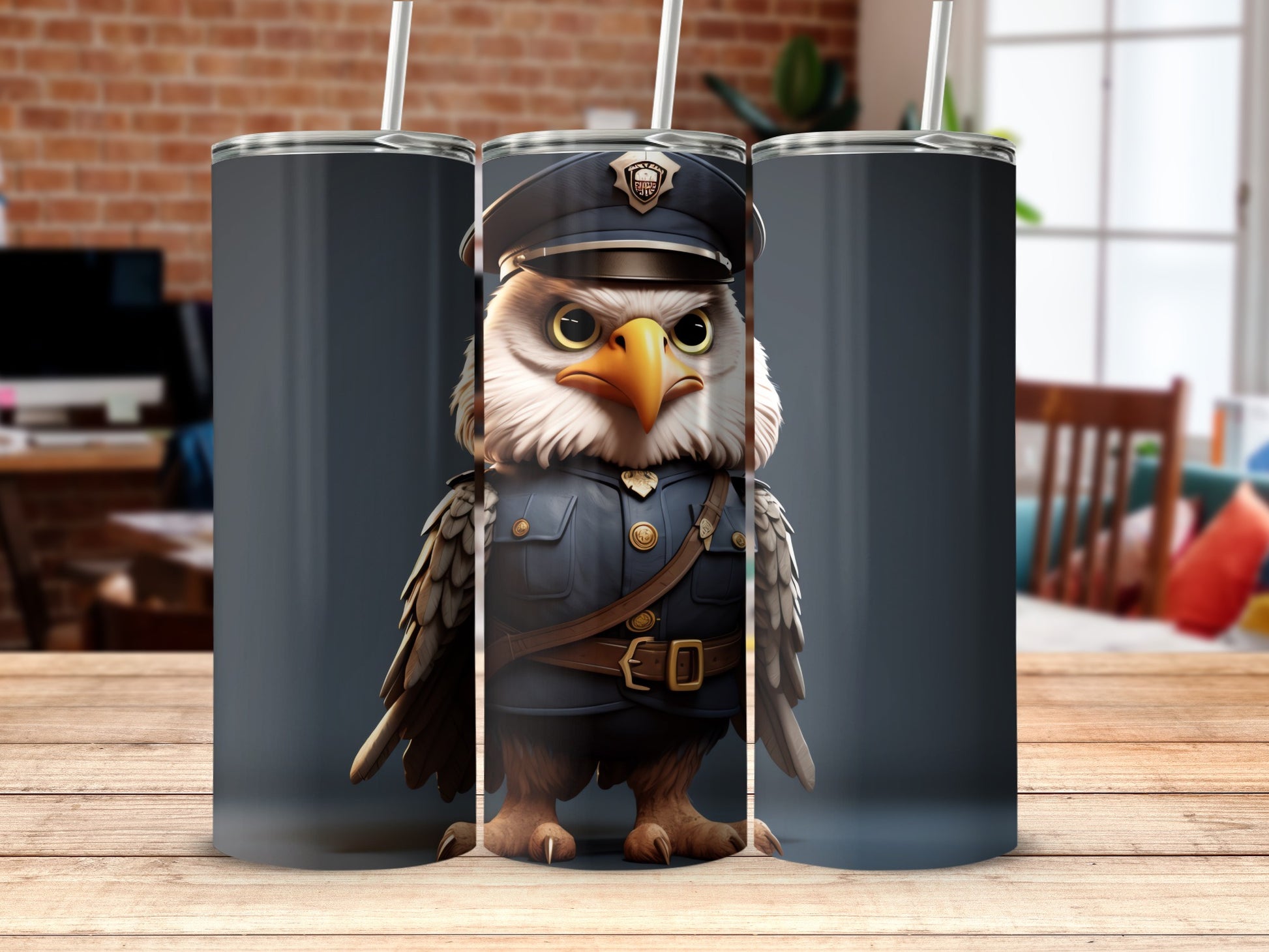 Police Eagle Officer Design Beverage Holder product type
Police Eagle, Officer Bird, Eagle Design, Tumbler, Beverage Tumbler, Drinkware, Bird Art, Cartoon Eagle, Cute Eagle, Patriotic Theme, Law Enforcement, Police Gift, Animal Art, Unique Design, Gift Idea, Officer Theme, Bird Lover, Police Officer, Funny Eagle, Cool Tumbler