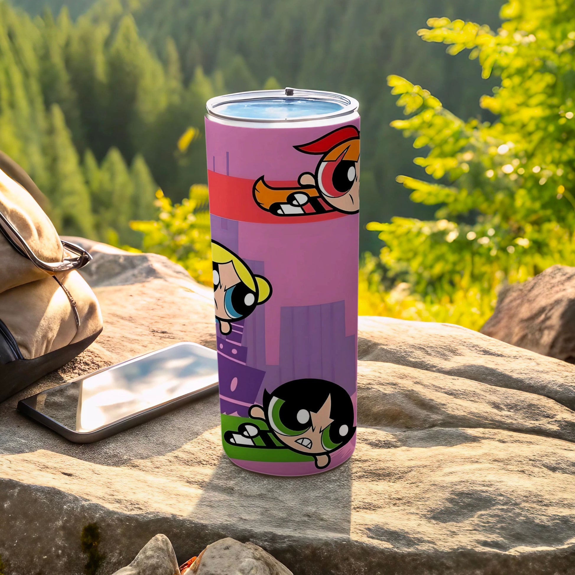 Powerpuff Girls Tumbler for Outdoor Adventures