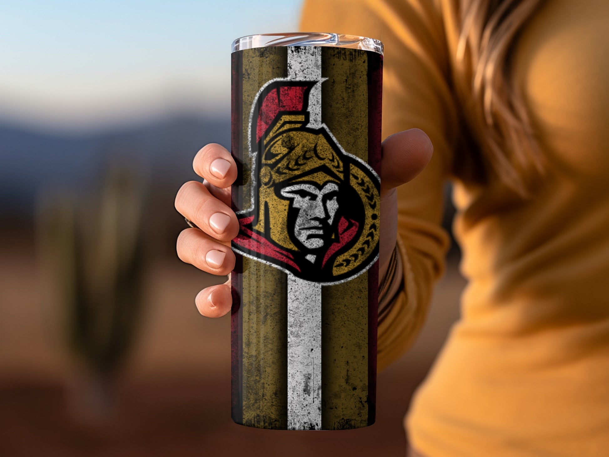Ice Hockey Team Inspired Travel Tumbler Product