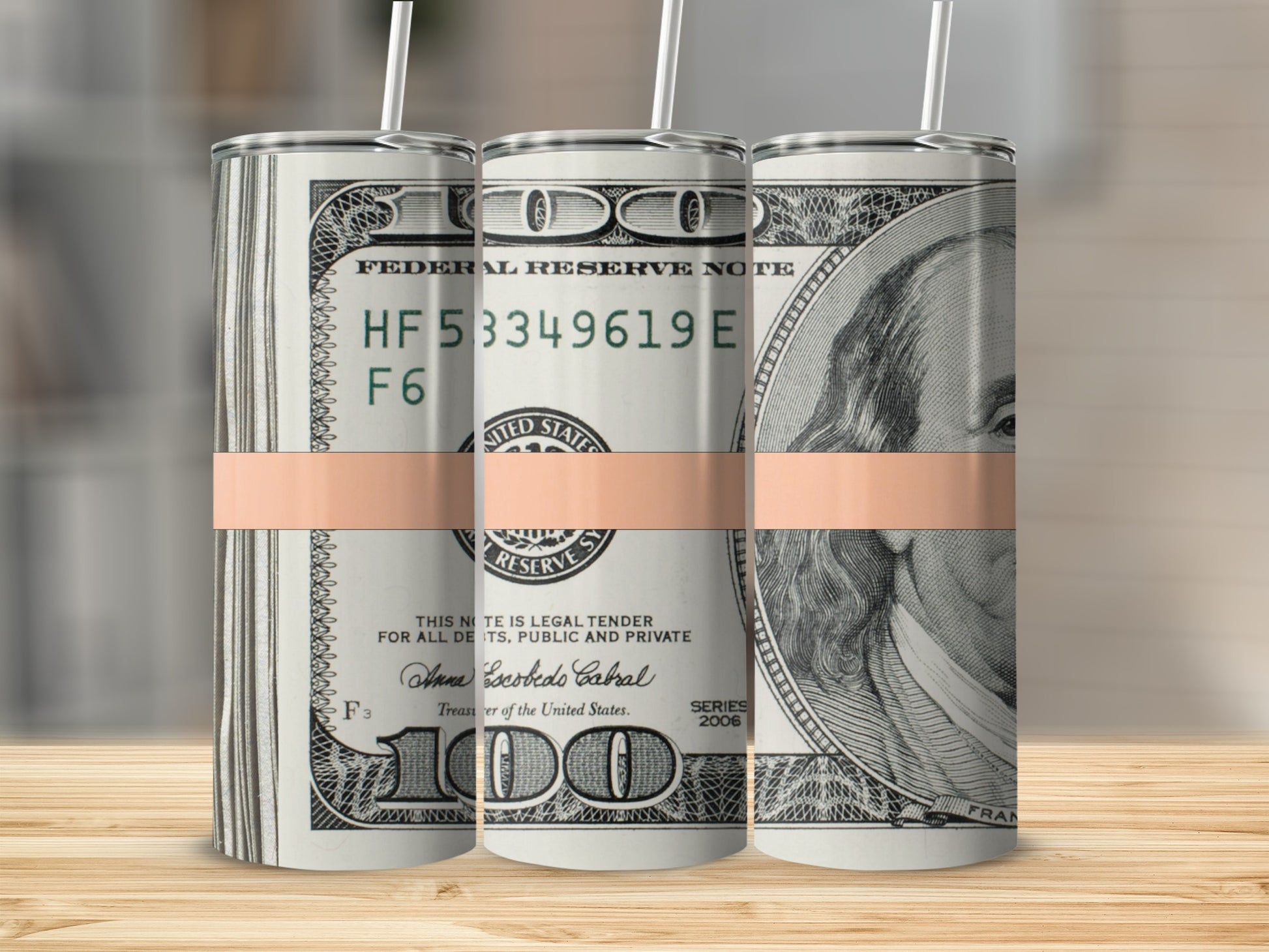 Hundred Dollar Bill Money Franklin Design Tumbler product type
Money Tumbler
Cash Tumbler
Hundred Dollar
Franklin Design
Bill Print
Currency Tumbler
Financial Theme
Wealth Design
Rich Money
US Dollar Bill
Banknote Art
Greenback Design
Drinkware Gift
Tumbler Cup
Insulated Drink
Novelty Tumbler
Unique Tumbler
Stylish Tumbler
Hot Cold Drink
Trendy Tumbler