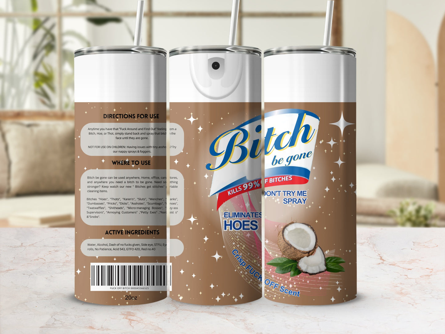 Bitch Be Gone Spray Eliminates 99 Percent of Bitches