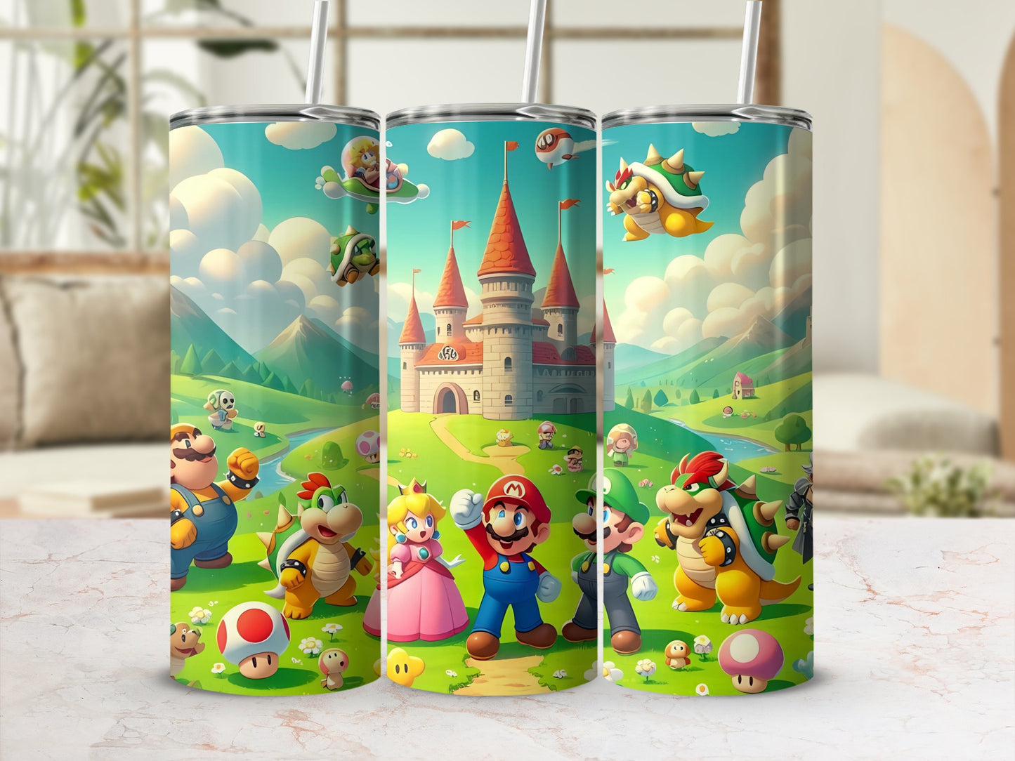 Colorful Anime Character Scene Tumbler product