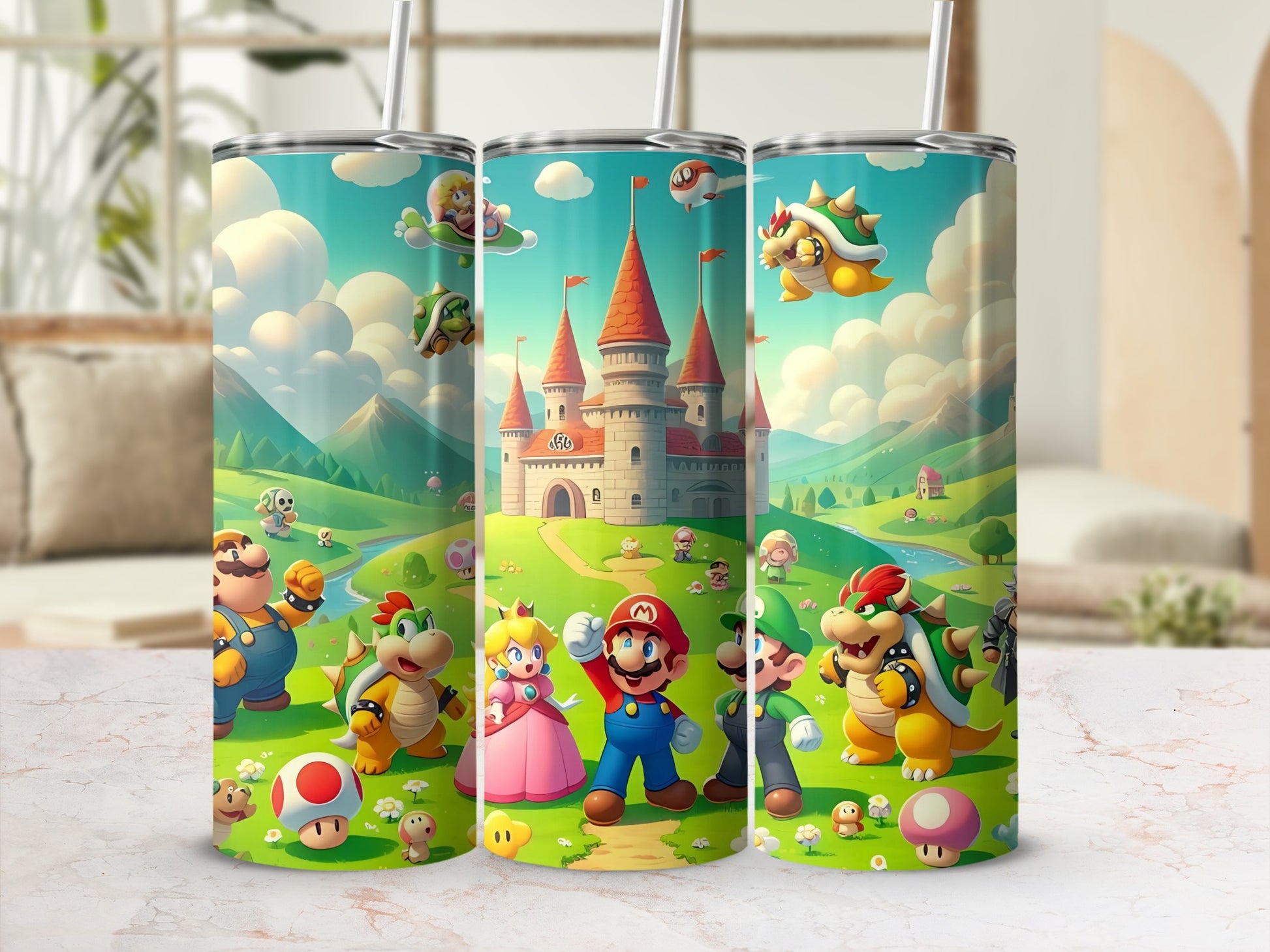 Colorful Anime Character Scene Tumbler product