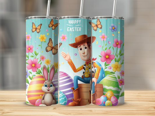 Woody Bunny HAIPPY EASTER Eggs Flowers Butterflies product type