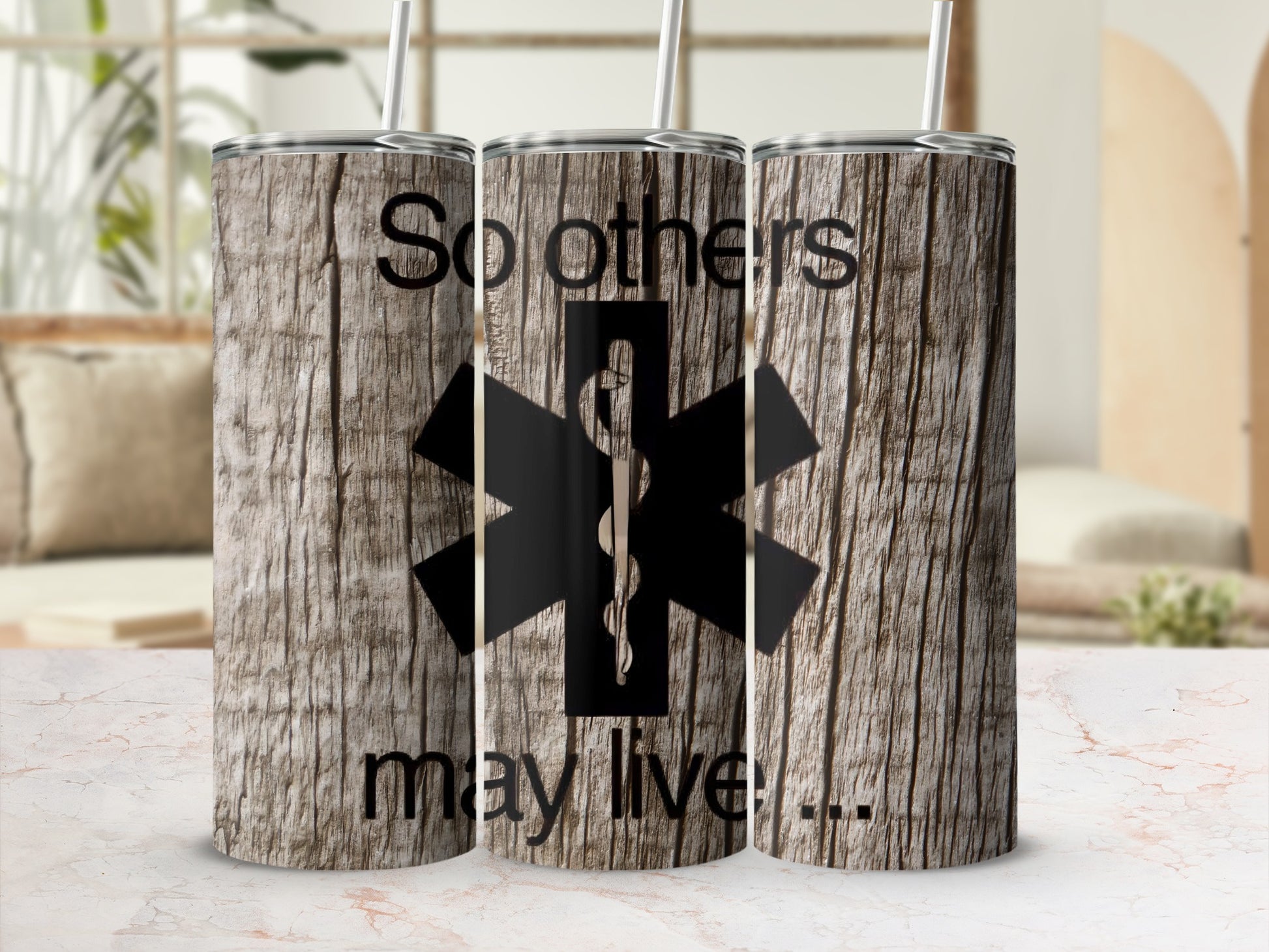 So others may live EMS design tumbler