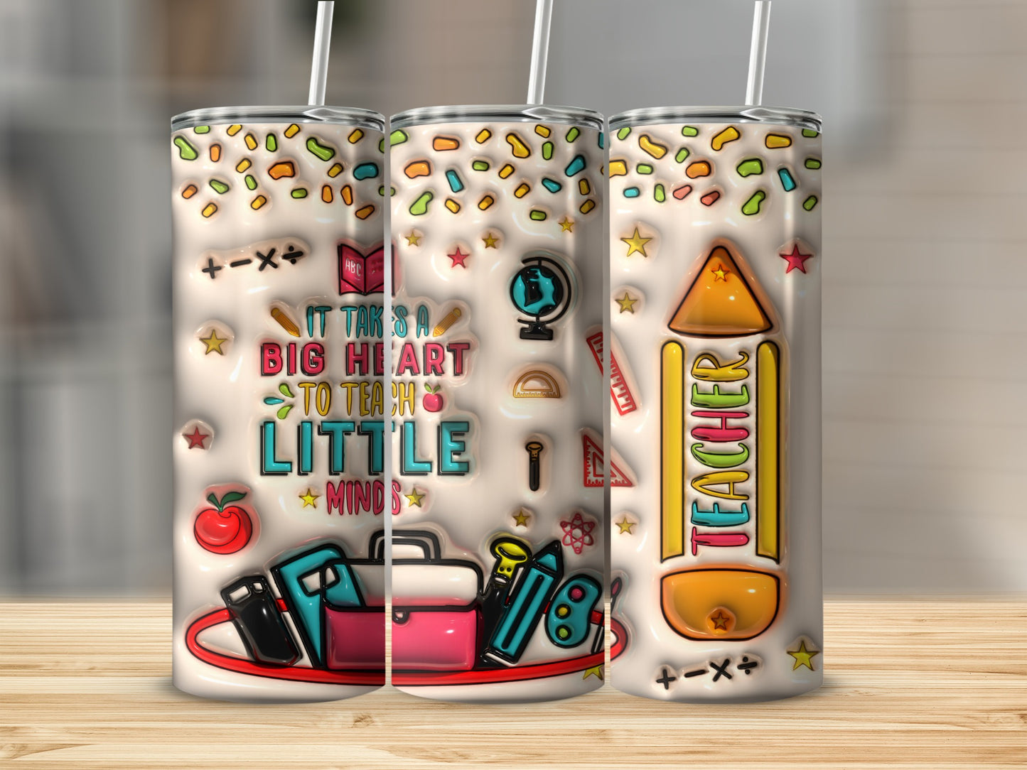 Teacher Big Heart To Teach Little Minds Inspire Product type