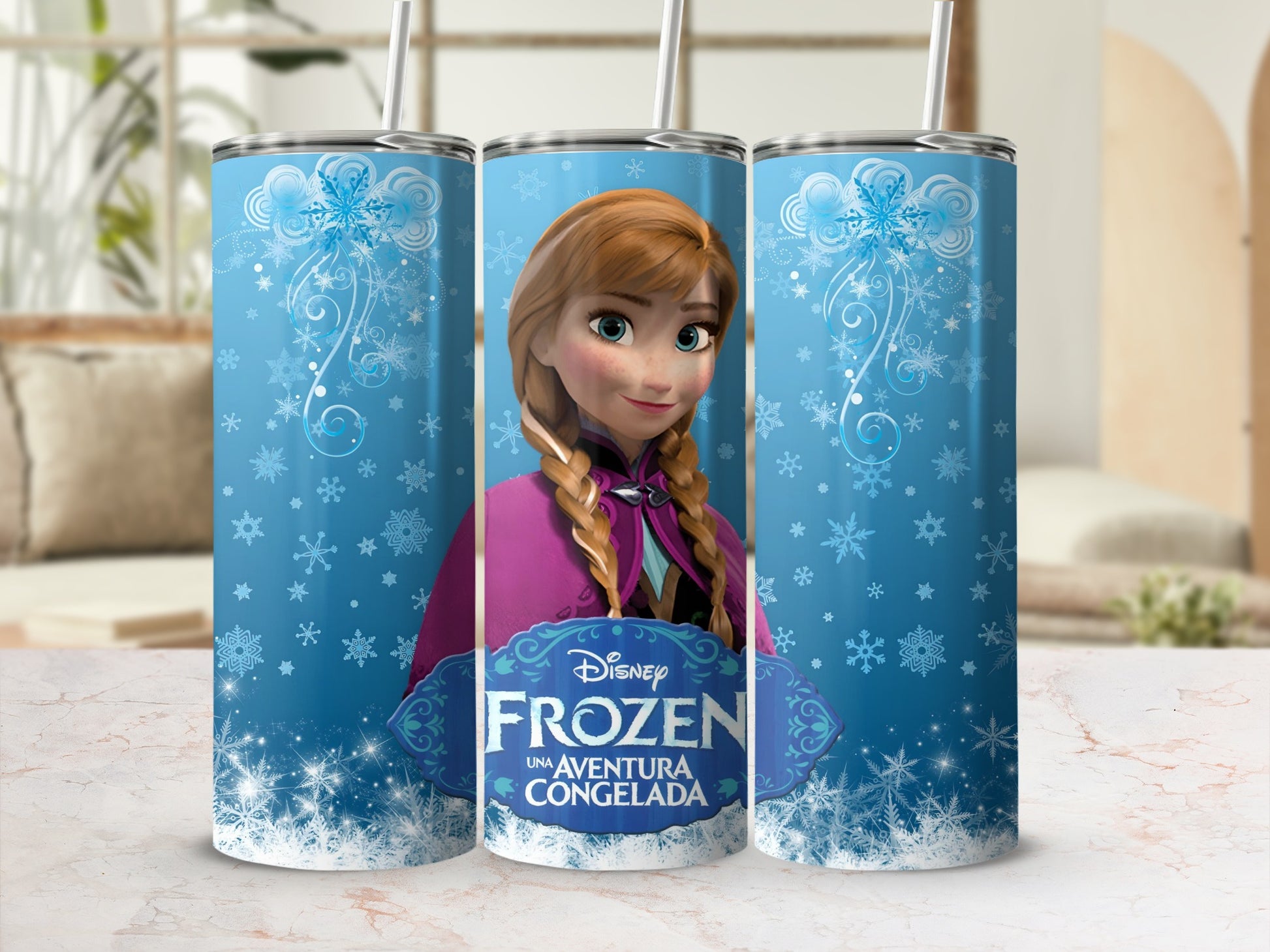 Disney Frozen Una Aventura Congelada Tumbler Cup