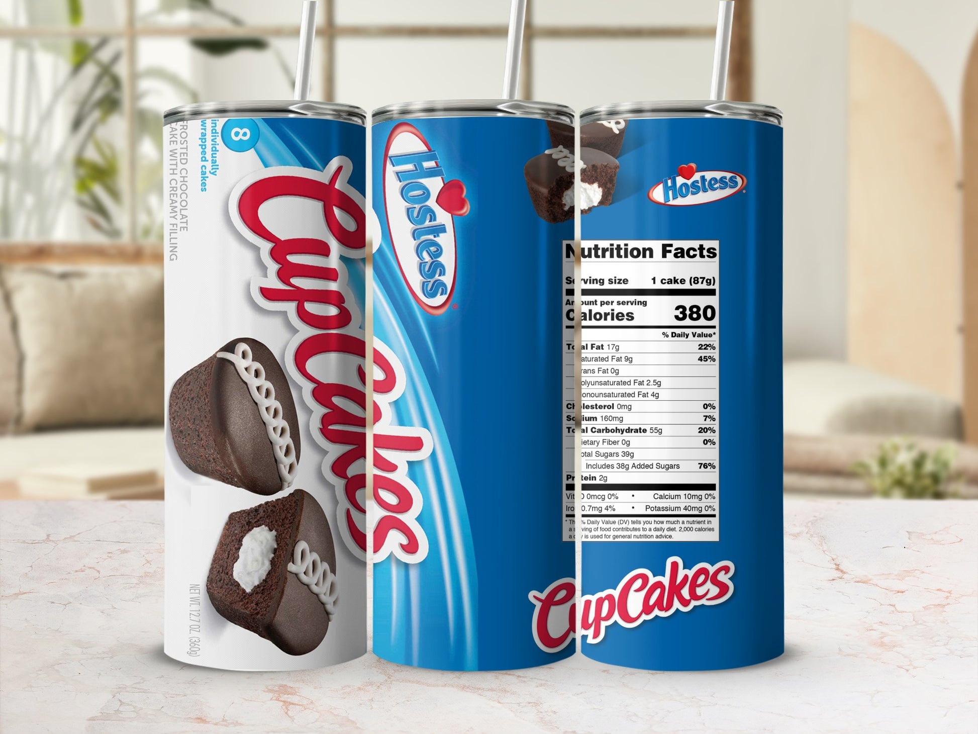 Hostess Cup Cakes 8 individually wrapped cakes product type