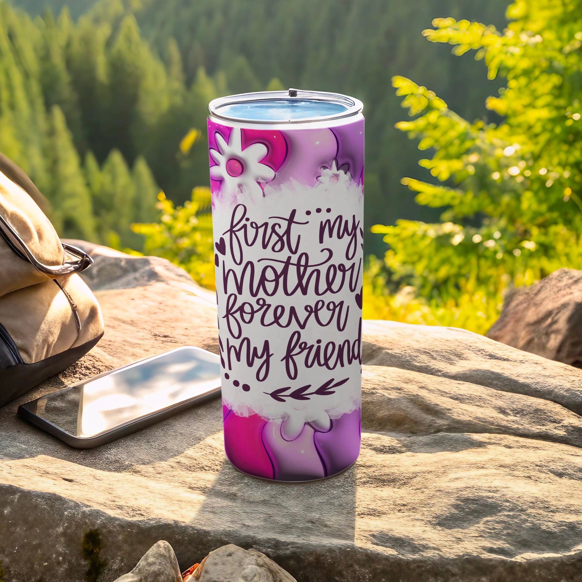 First My Mother Forever My Friend Insulated Tumbler