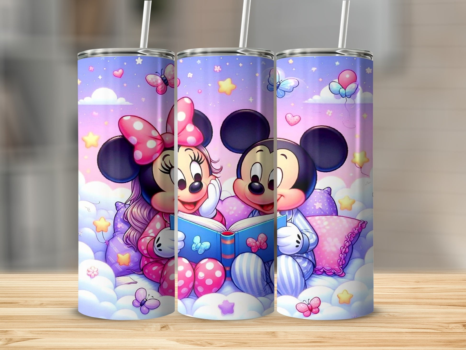 Whimsical Cartoon Character Themed Tumbler Cup for Kids