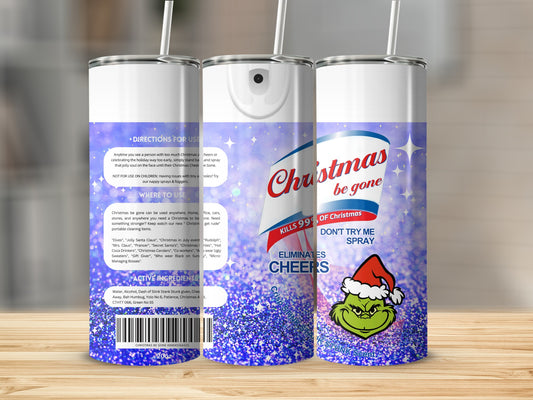 Christmas Be Gone Kills 99.9% Of Christmas Spray