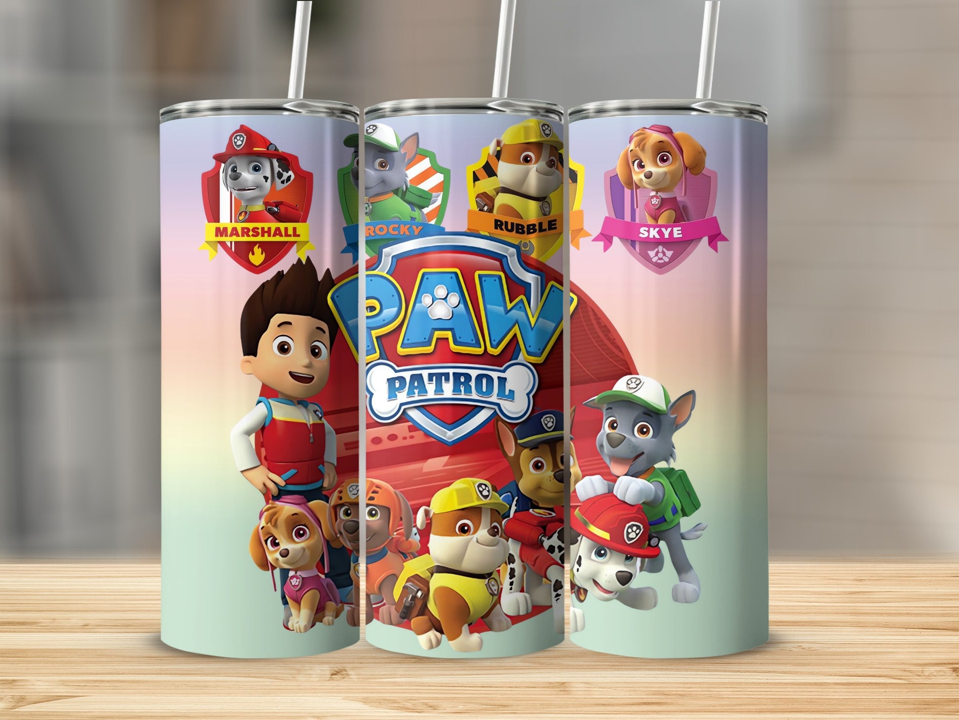 Paw Patrol Character Tumbler for Kids Drinkware