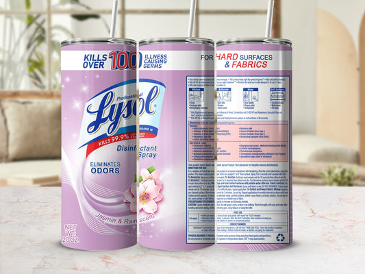 Lysol Kills over 100 Germs Eliminates Odors Jasmin & Rain product type