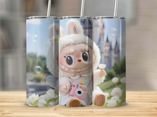 Cute Character with Camera Tumbler 20oz Cup