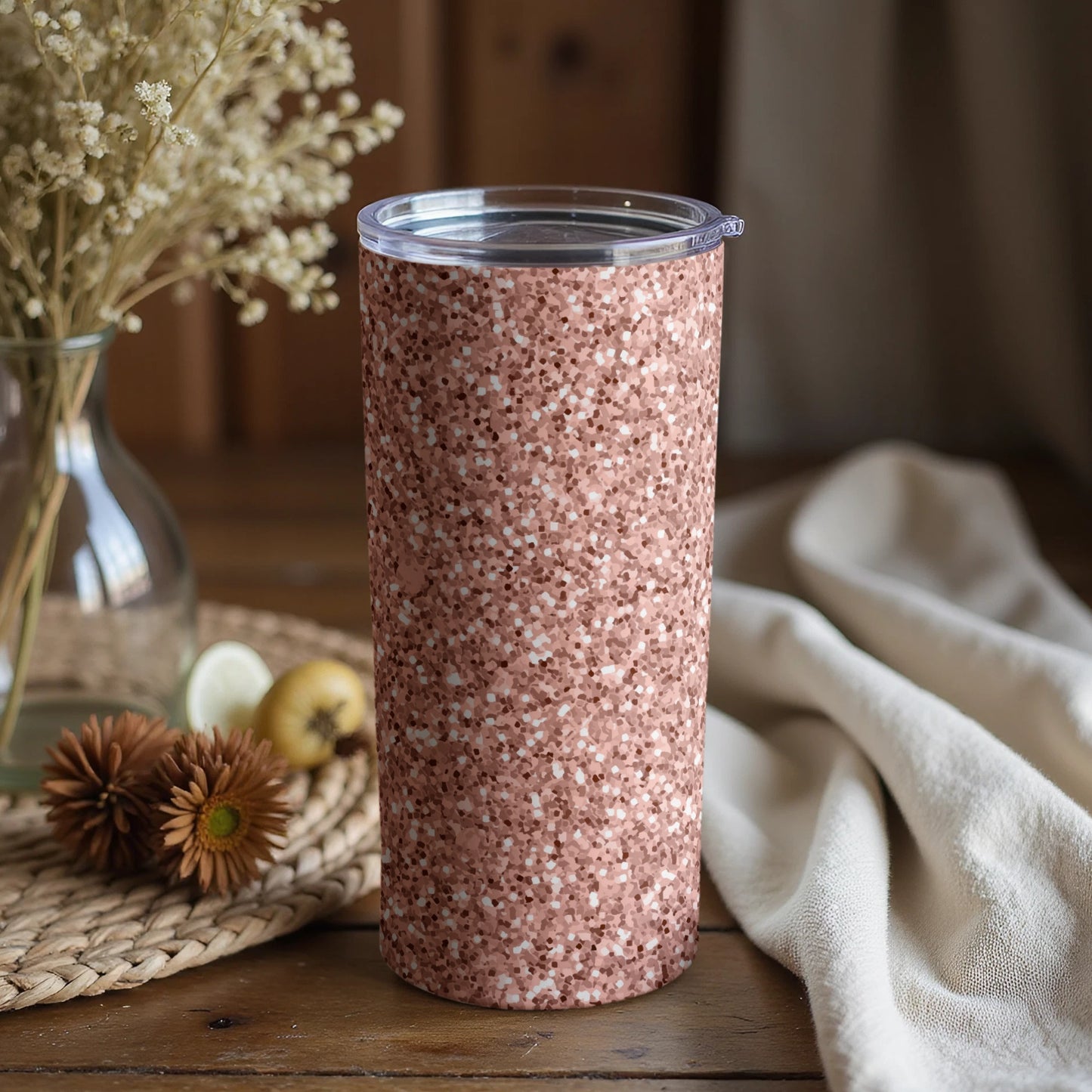 Speckled Tumbler in Earthy Tones Tumbler Product