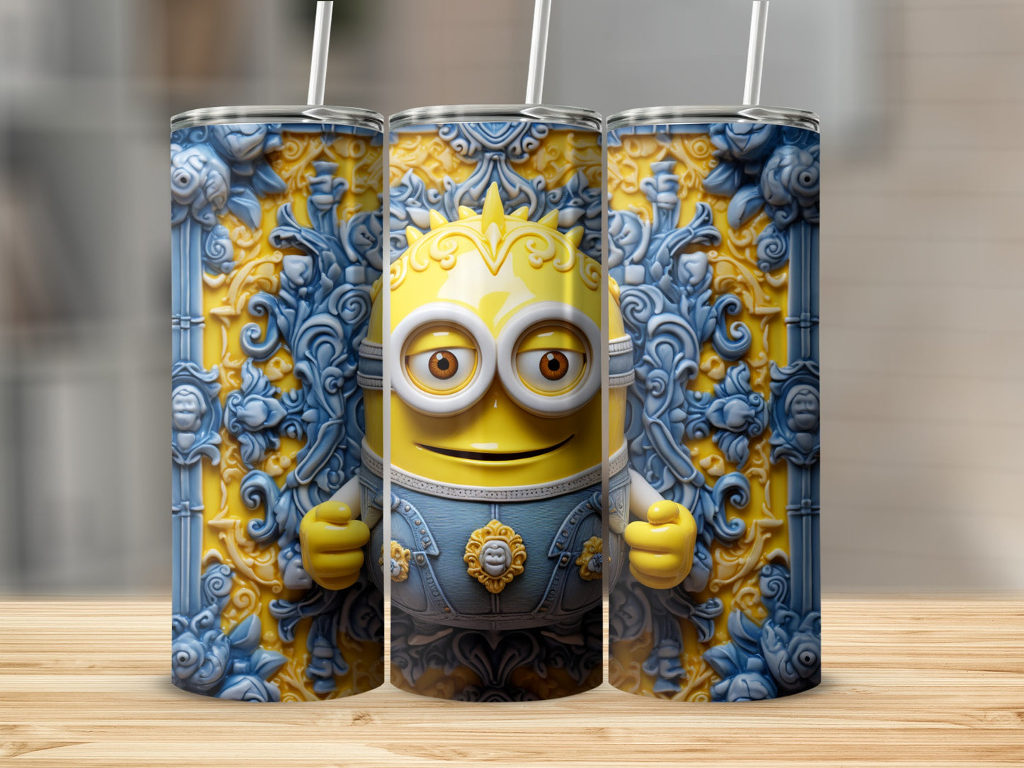 Intricately Designed Minion Themed Tumbler Product
