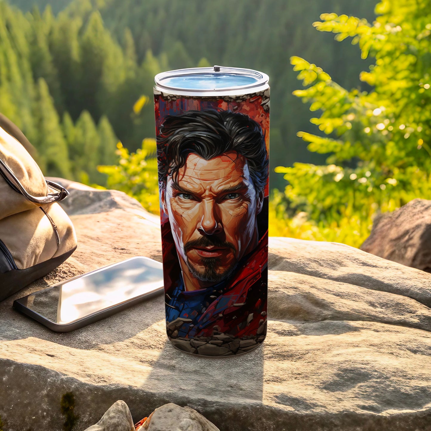 Marvel Hero Graphic Stainless Steel Travel Tumbler