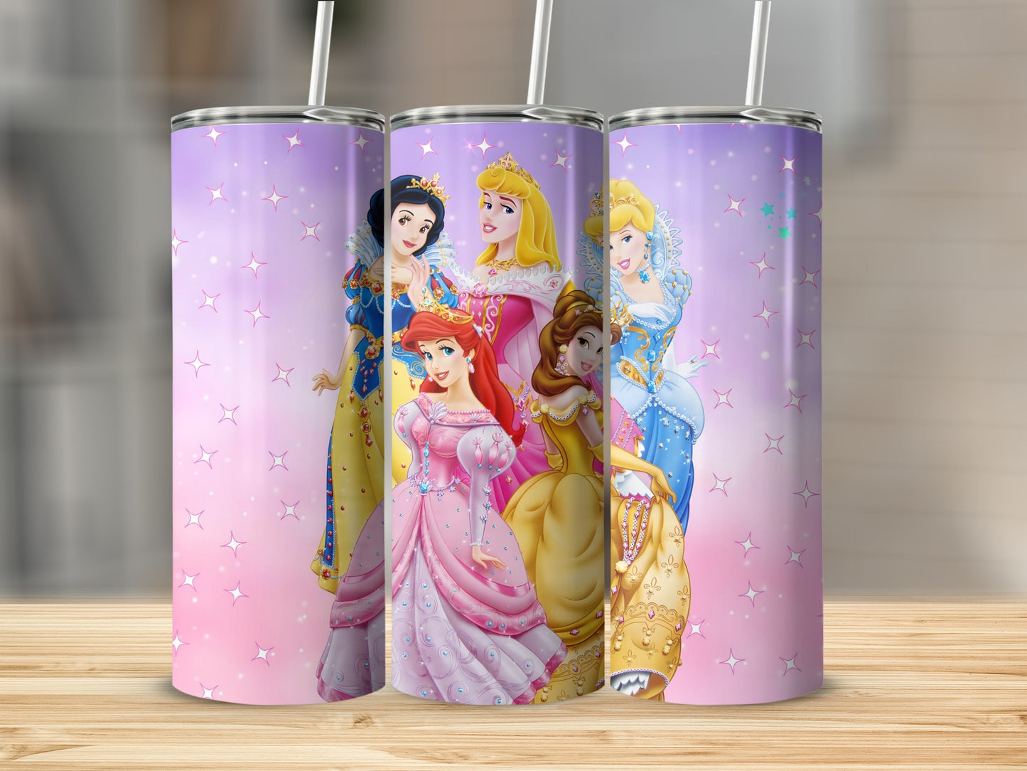 Magical Princess Design Insulated Tumbler Cup
