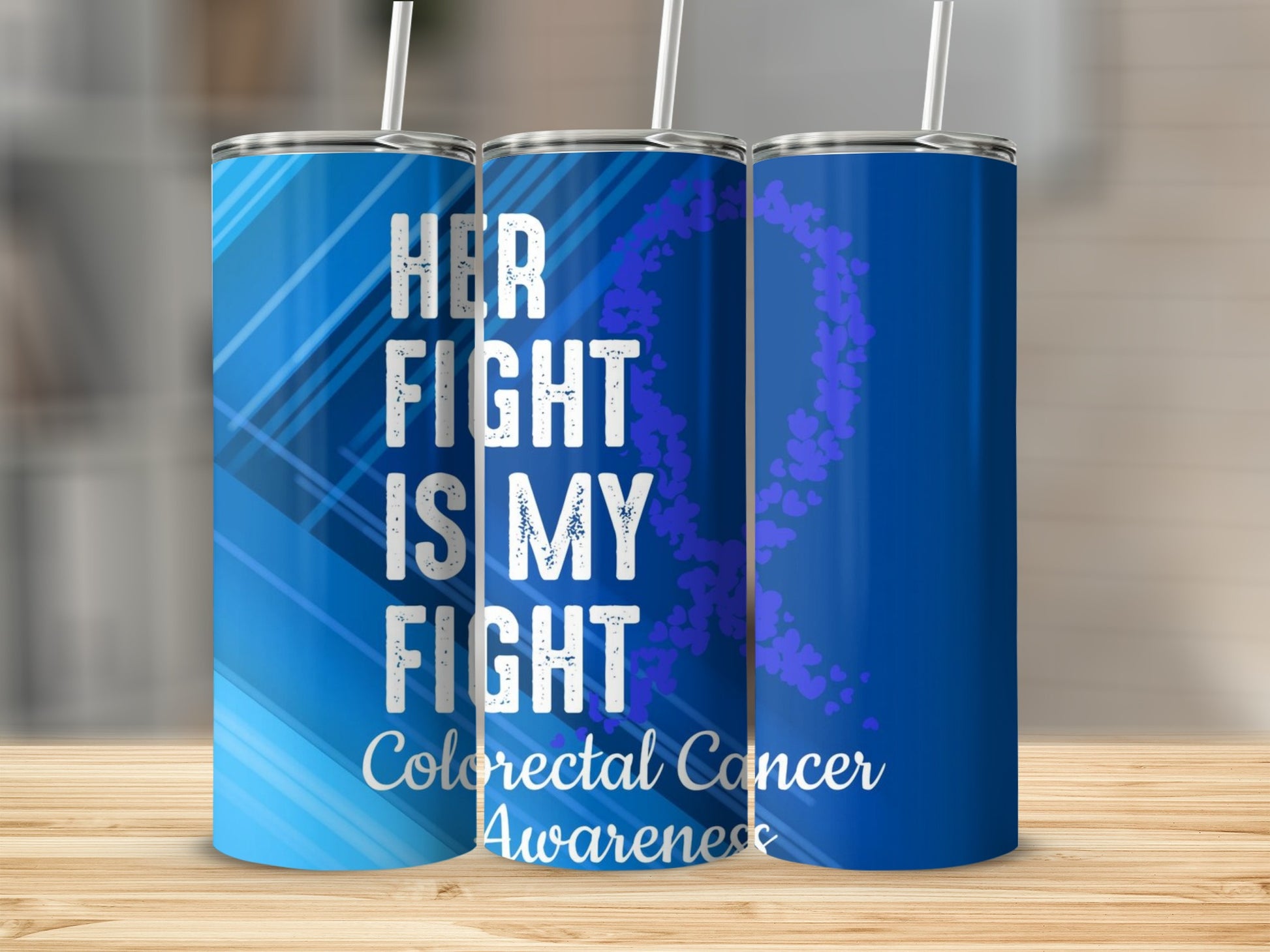 Her Fight Is My Fight Colorectal Cancer Awareness Cup