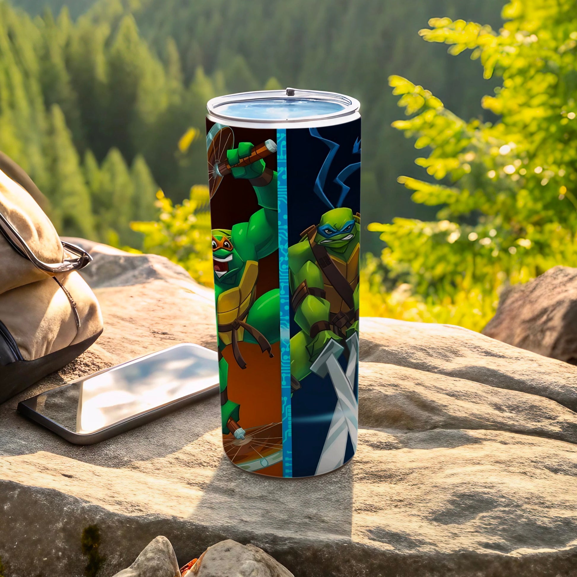 Teenage Mutant Ninja Turtles Tumbler with Lid