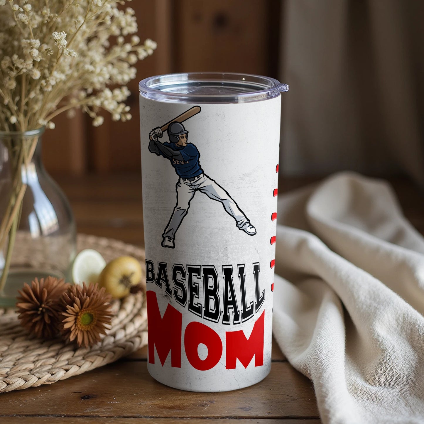 Baseball Mom Design Tumbler Perfect Gift Idea