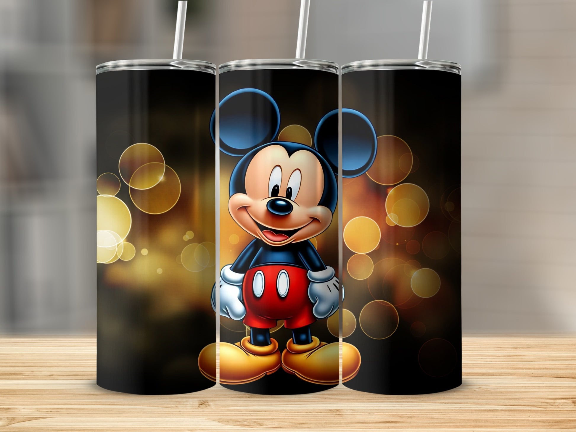 Mickey Mouse Cartoon Character Tumbler Cup